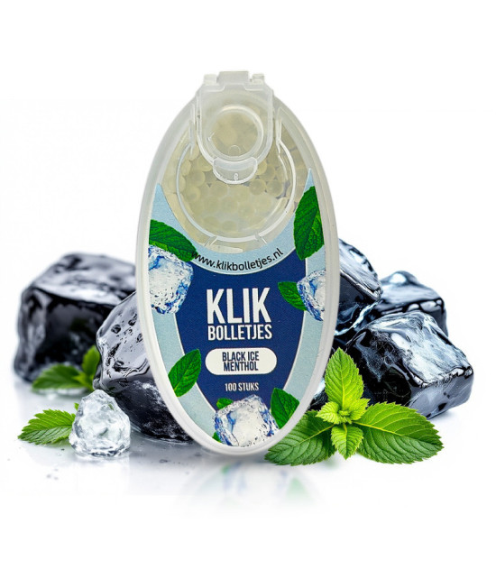 Aromakugeln Klik - Black Ice Menthol