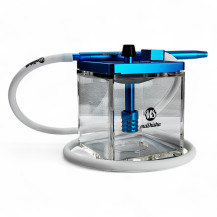 Hookah MS Micro Cube - Blau/Transparent
