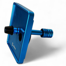 MS Micro Cube Wasserpfeife – Blau/Transparent – Wasserpfeifenkörper