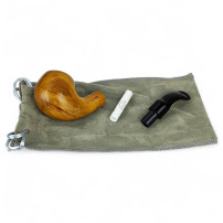 Holzrohr F15 - in einem Beutel verpackt