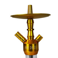 Amy Deluxe Alu Brilli S - Gold (transparent) - Shisha-Körper