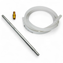 Amy Deluxe Alu Brilli S - Gold (transparent) - Mundstück, Schlauch und Adapter