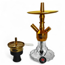 Amy Deluxe Alu Brilli S - Gold (transparent) - mit nach unten gerichteter Krone