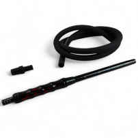 Amy Deluxe Dervish – Schwarz – Schlauch, Mundstück, Adapter