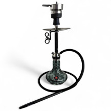 Amy Deluxe Carbonica Hybrid - Schwarz/Silber - mit Frontschlauch