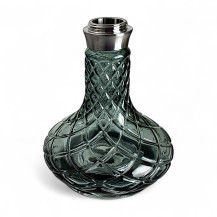 Amy Deluxe Carbonica Hybrid - Schwarz/Silber - Vase