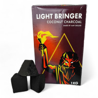 Amy Lightbringer Dreieckige Kokosnussholzkohle 1 kg