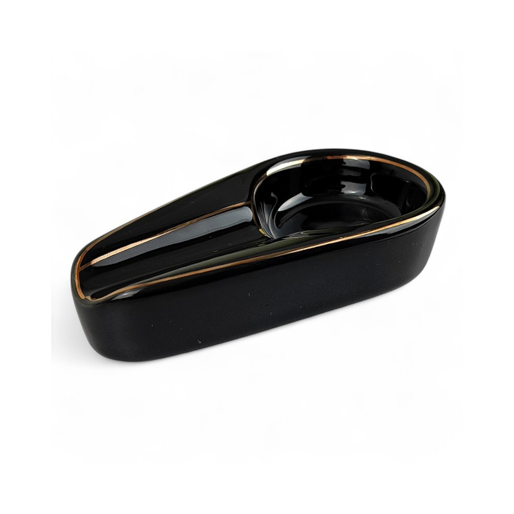 Mini-Zigarrenaschenbecher – Schwarz