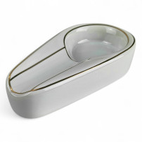 Mini-Zigarrenaschenbecher – Weiß