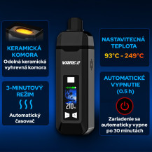 Yocan Vane 2 Vaporizer – Infografik – Funktionen