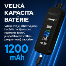 Yocan Vane 2 Vaporizer – Infografik – Akkukapazität