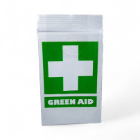 Green Aid Reißverschlussbeutel