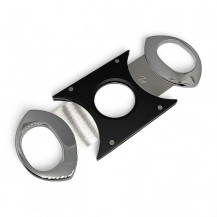 Sky Zigarrenschneider-Set – Schwarz – Offener Cutter