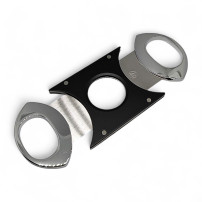 Sky Zigarrenschneider-Set – Schwarz – Offener Cutter