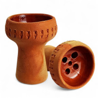 Shisha-Krone – Terrakottabraun