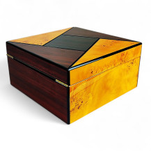 Mozaika Zigarrenhumidor – Rückansicht
