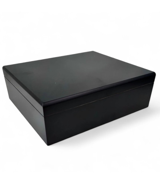 Humidor-Set – Dunkles Holz – Humidor