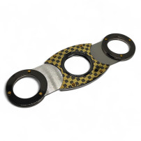 Sypuera Schärfer - Dunkel & Gold Carbon - Offene Klingen