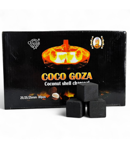 Coco Goza Holzkohle 80 Stück