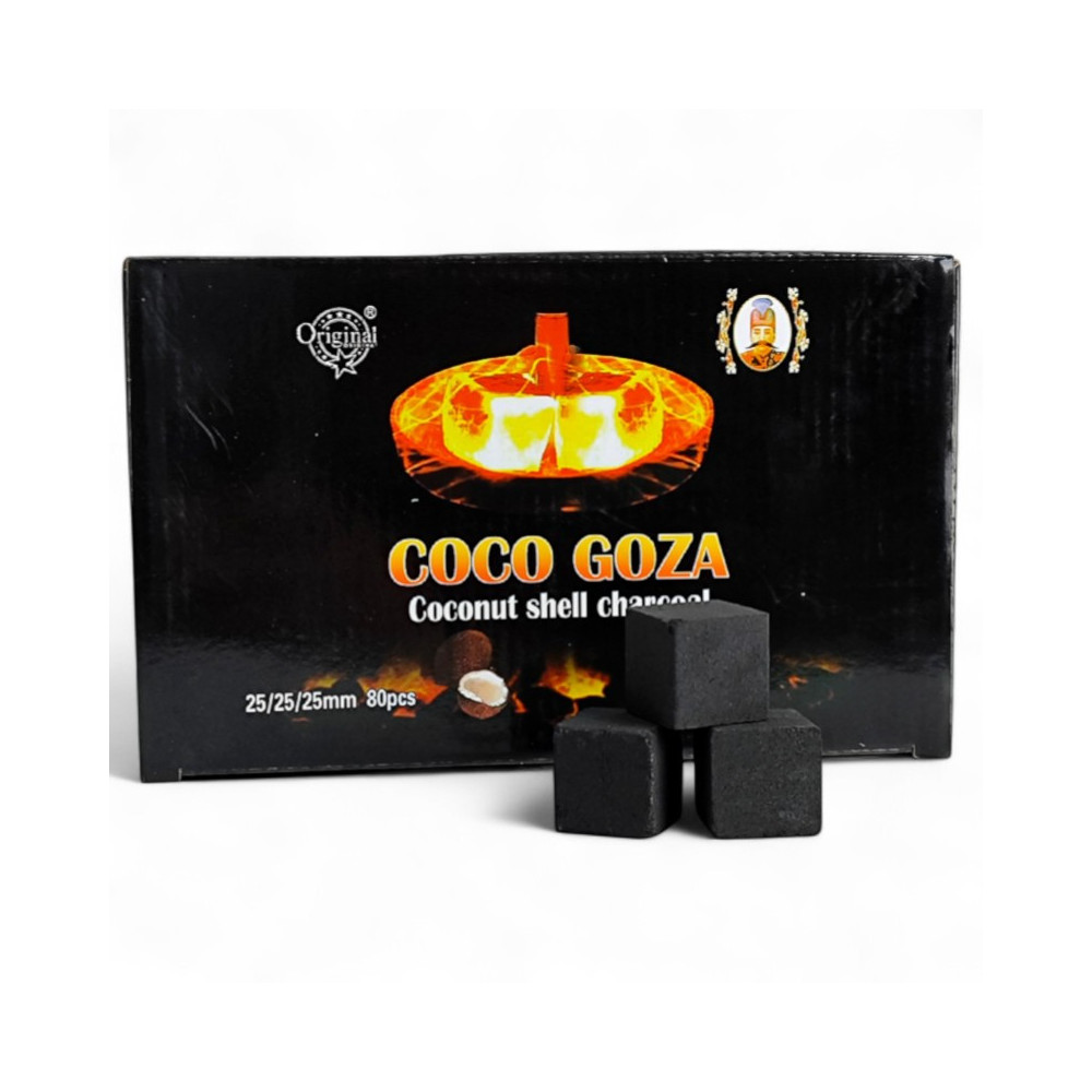 Coco Goza Holzkohle 80 Stück