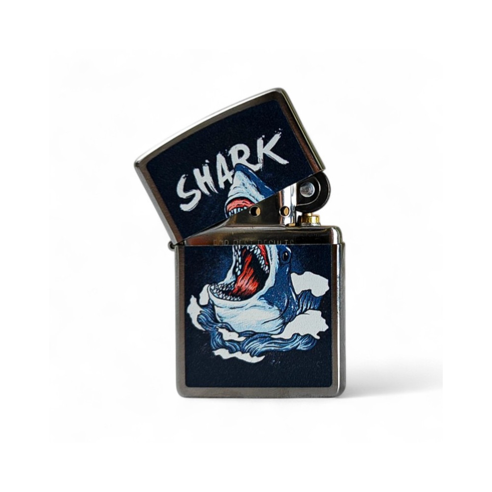 Zippo-Feuerzeug – Shark Design