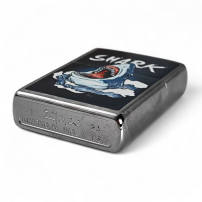 Zippo-Feuerzeug – Shark-Design – von unten