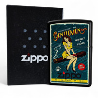Zippo Feuerzeug – Cigar Girl Design – mit Geschenkbox