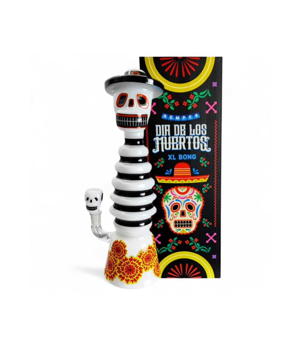 Glasbong - Dia De Los Muertos XL - mit Geschenkbox