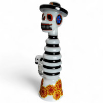 Glasbong - Dia De Los Muertos XL - Vorderansicht