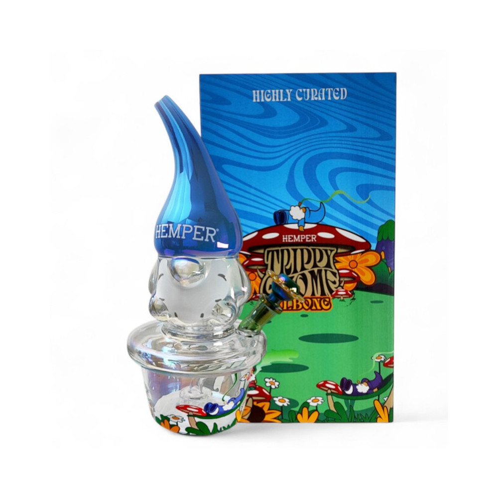 Glasbong - Trippy Gnome XL - mit Geschenkbox