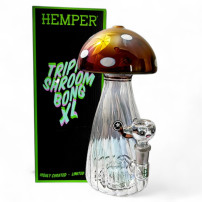 Glasbong - Trippy Shroom XL - mit Geschenkbox