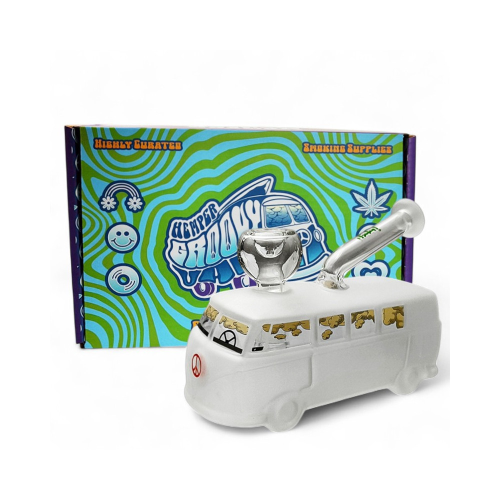 Glasbongo – Groovy Van – mit Geschenkbox