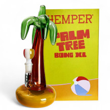 Glasbong - Palm Tree XL - mit Geschenkbox