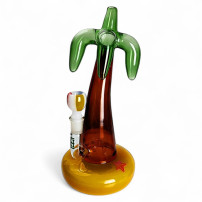 Glasbong - Palm Tree XL - Vorderansicht