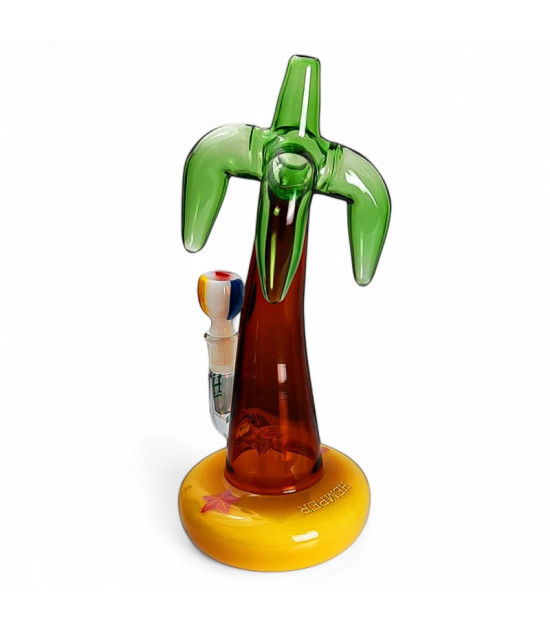 Glasbongo - Palm Tree XL - Rückansicht