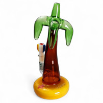 Glasbongo - Palm Tree XL - Rückansicht