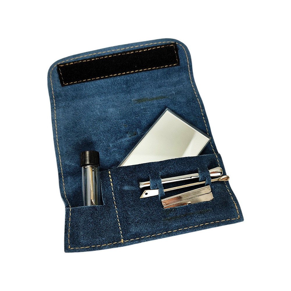 Schnupftabak-Set Blau