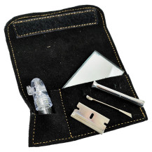 Schnupftabak-Set Schwarz