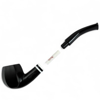 Supreme Black Pfeifenset - Sypuera Tabakpfeife - Ungefaltet