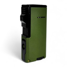 Green Jet Zigarrenfeuerzeug mit Cutter