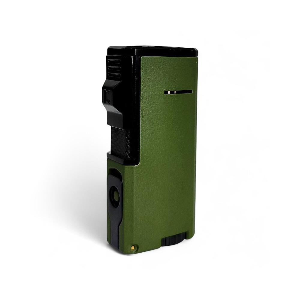 Green Jet Zigarrenfeuerzeug mit Cutter