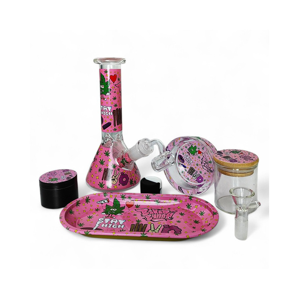 Bong-Set "Gebackener Hase"
