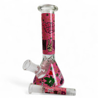 Bong-Set „Baked Bunny“ – Bongo – Fallrohr außen