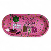 Bong-Set „Baked Bunny“ – Rolltablett