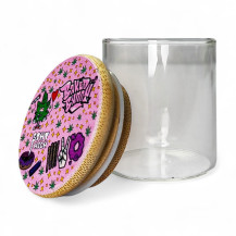 Bong-Set „Baked Bunny“ – Glasbehälter
