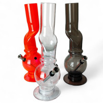 Bong Acryl, schiefe Farbmischung, 31 cm - Mischung