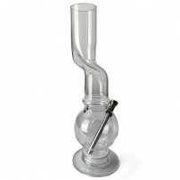 Bong, Acryl, schiefe Farbmischung, 31 cm – Rückansicht