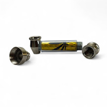 Shisha-Set in der Dose II. - auseinandergefaltete Shisha