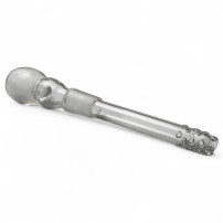 Fallrohr für Bong mit Diffusor NS19 11cm - Ansicht von unten