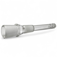 Fallrohr für Bong mit Diffusor NS19 10cm - Vorderansicht
